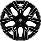 20" aluminiowe obręcze M Aero 939 Bicolor Black Grey